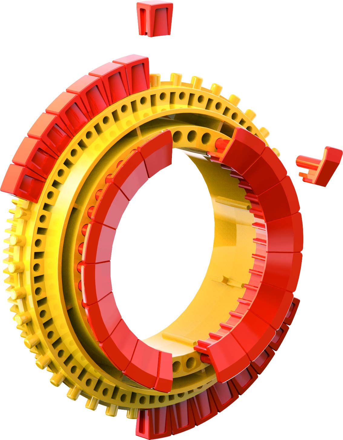 Mechanical Coding Robot Wheel Throw Kick Draw