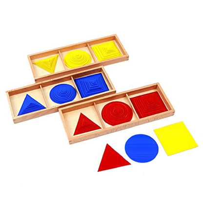 Montessori Shape Sorting Sensory Learning Toy Kids