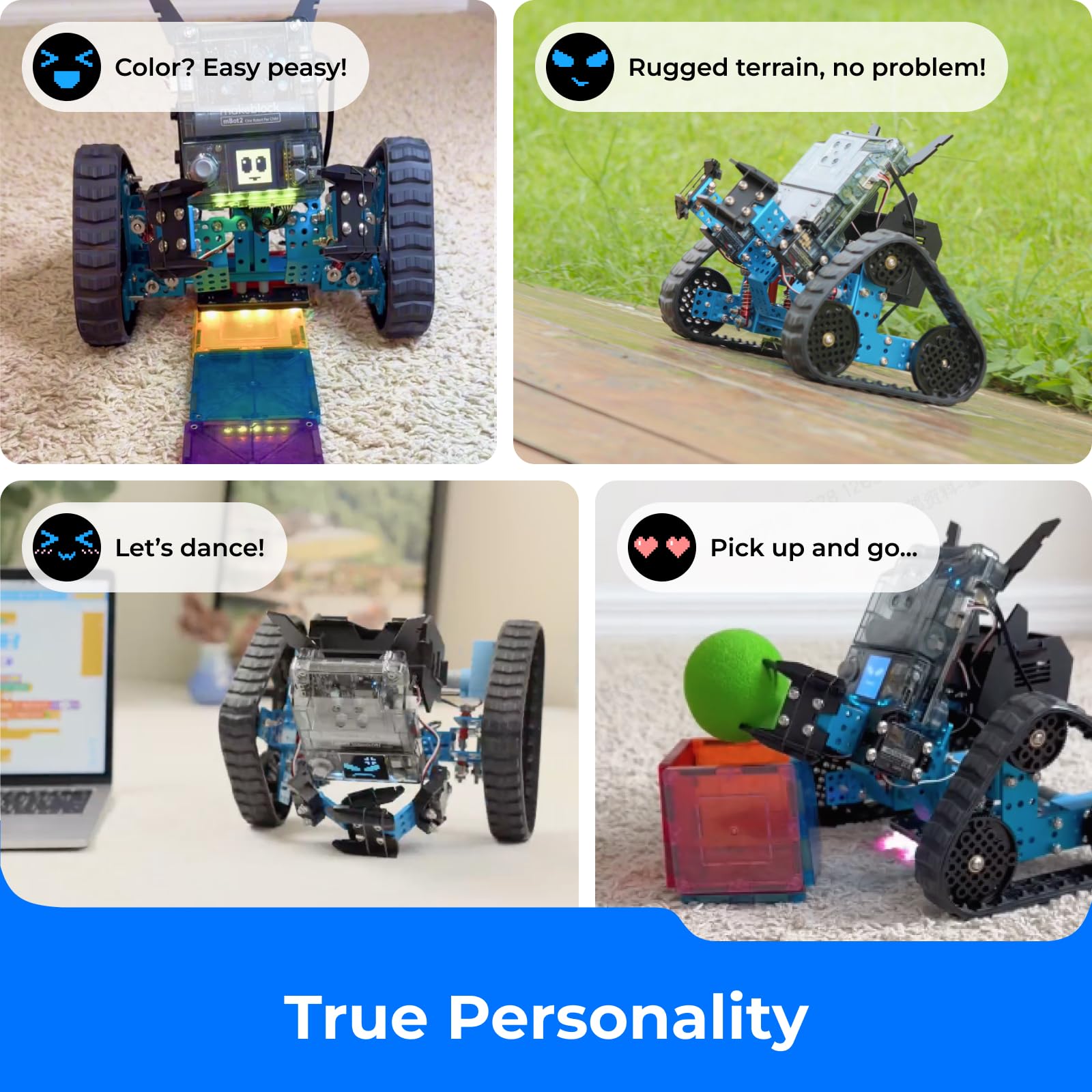 Makeblock mBot Neo Robot Kit STEM Projects for Ages 8-12, Coding for Kids Support Scratch & Python Programming, Building Toys Gifts for Boys Girls 8+ Years Old