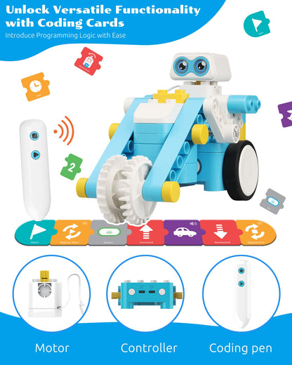 STEM Coding Robot Building Kit 24-in-1 Kids Toy Set