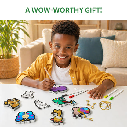 Kids 3D Aqua Puffs Mess-Free Craft Art Kit STEM Set