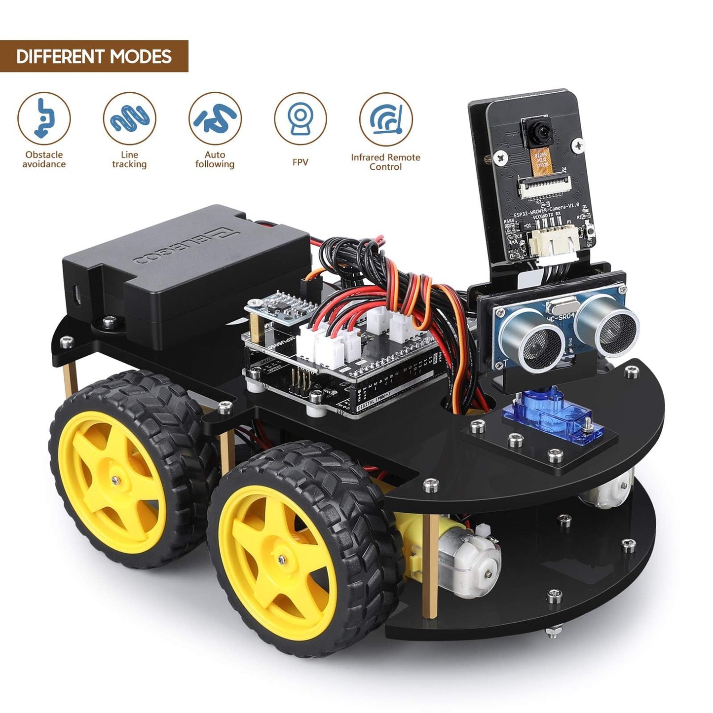 UNO R3 Smart Robot Car STEM Coding Kit for Kids