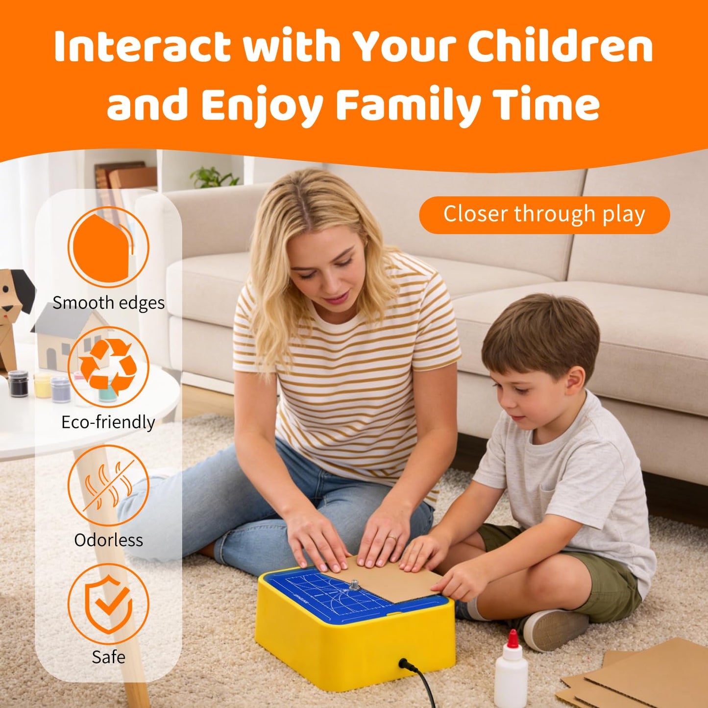 Kids Safe Cardboard Cutter Craft Tool DIY Set