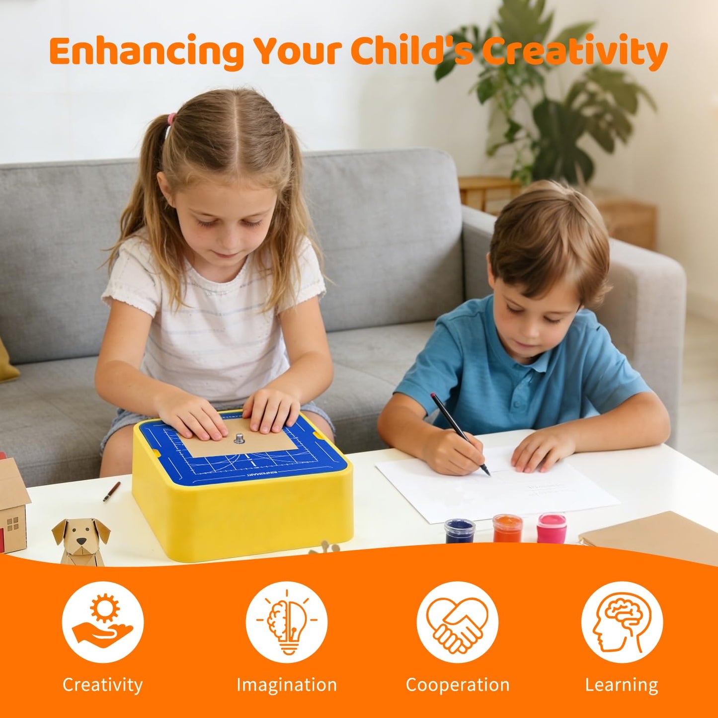 Kids Safe Cardboard Cutter Craft Tool DIY Set