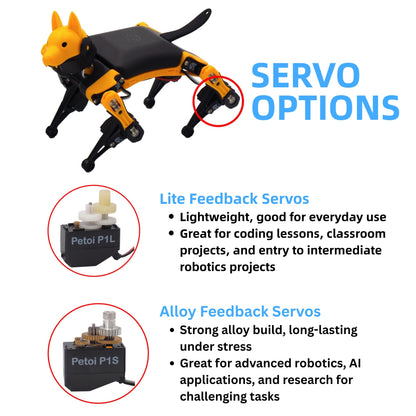 Programmable Robot Dog Coding STEM Kit for Kids