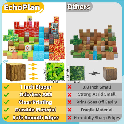 150-Piece Magnetic Building Blocks STEM Set for Kids
