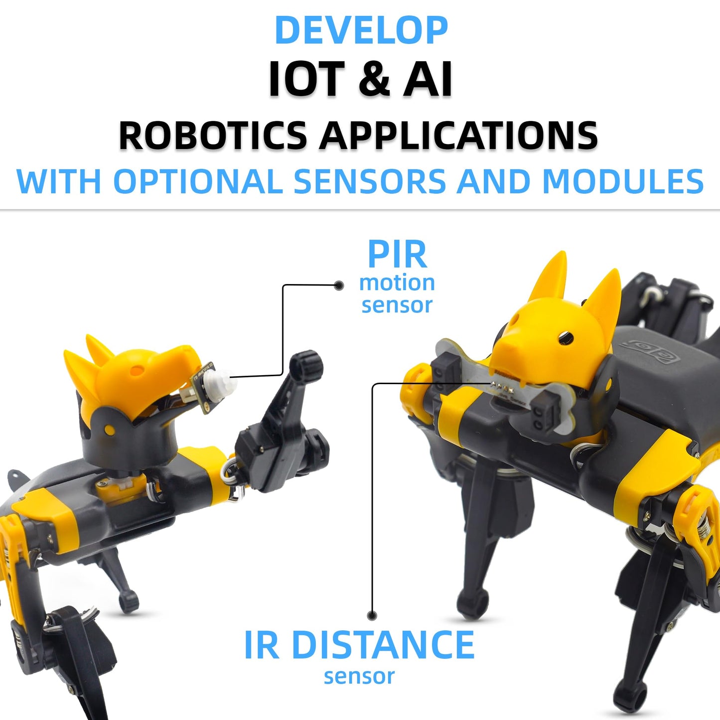 Programmable Robot Dog Coding STEM Kit for Kids