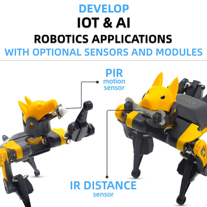 Programmable Robot Dog Coding STEM Kit for Kids