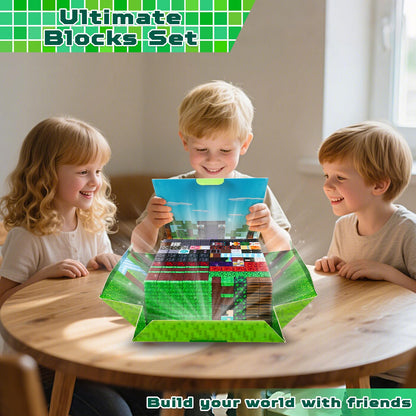 500-Piece Magnetic Building Blocks STEM Set for Kids