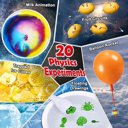 210 Experiments Kids Science Lab Kit STEM Set