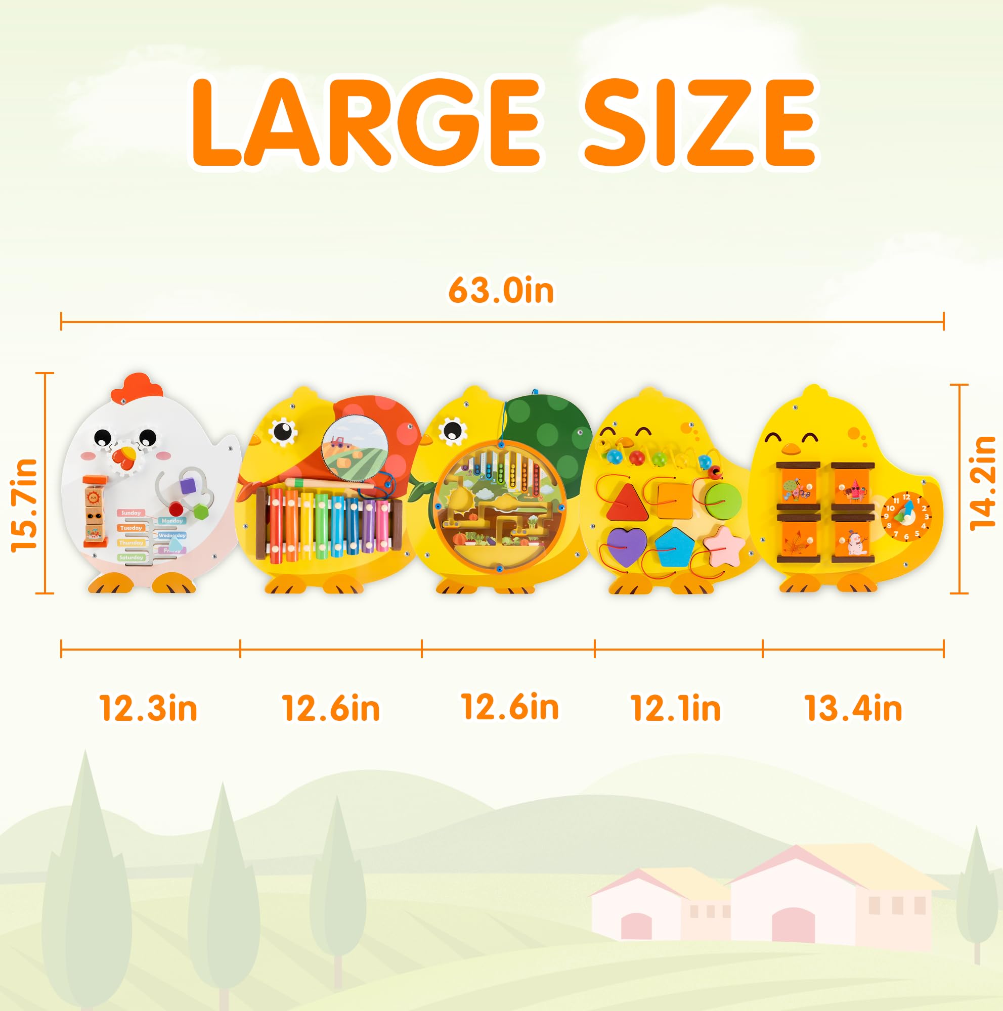 WOODMAM Wall Activity Panels