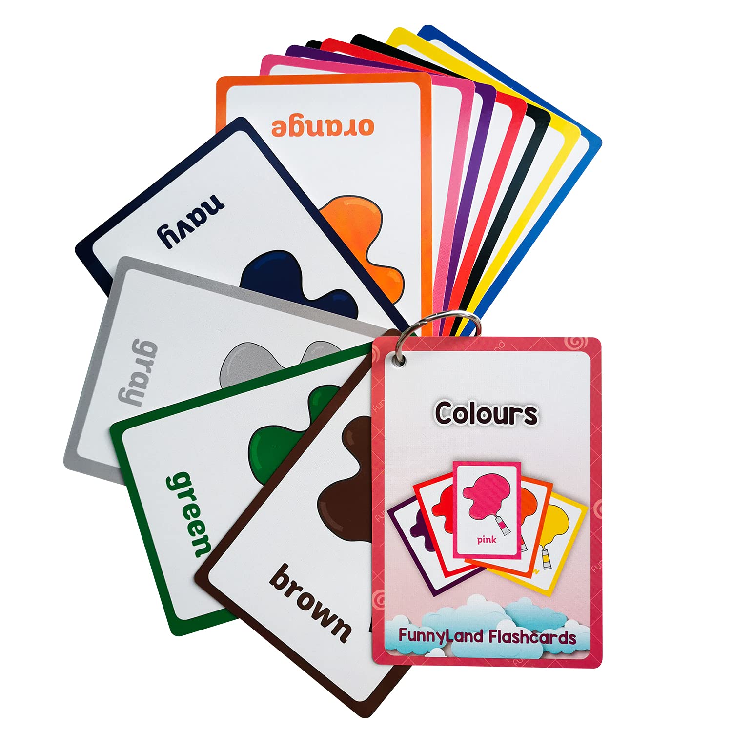 English Flash Cards, English Words Learning, Preschool Homeschool Supplies, Learning Supplies for Kindergarten