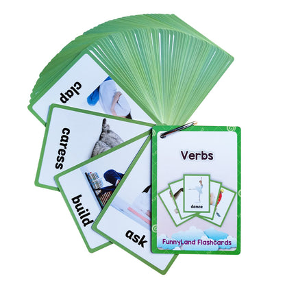 English Word Flash Cards Preschool Learning Set