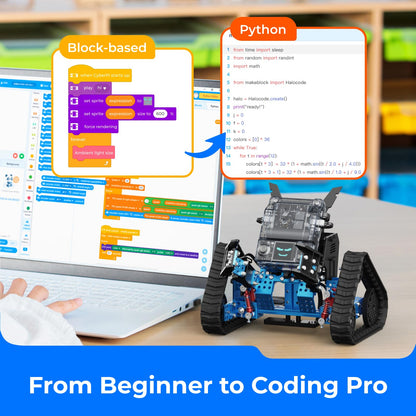STEM Coding Robot Kit Scratch Python Learning Toy