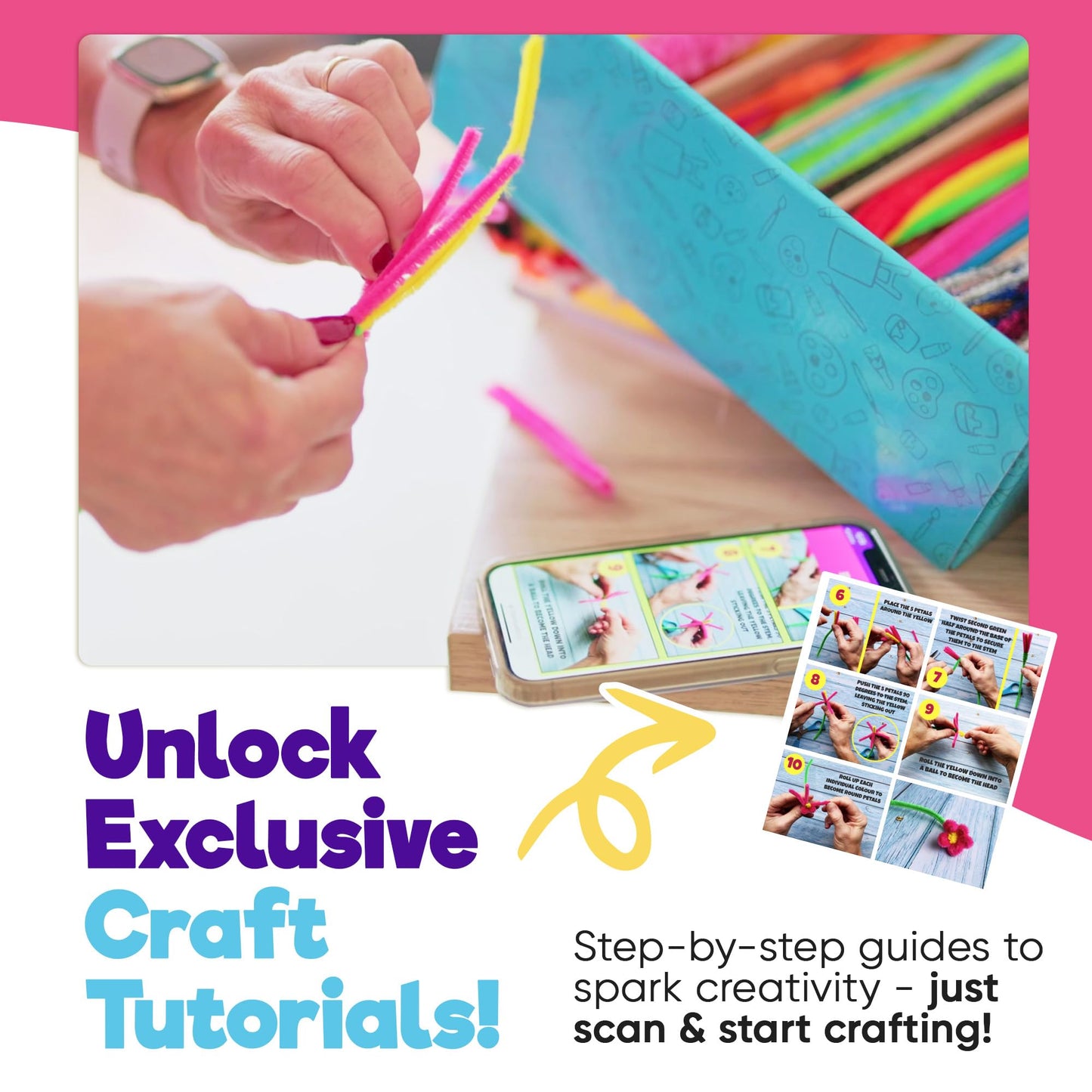 Blue Squid TS Parent - Arts & Crafts KIT