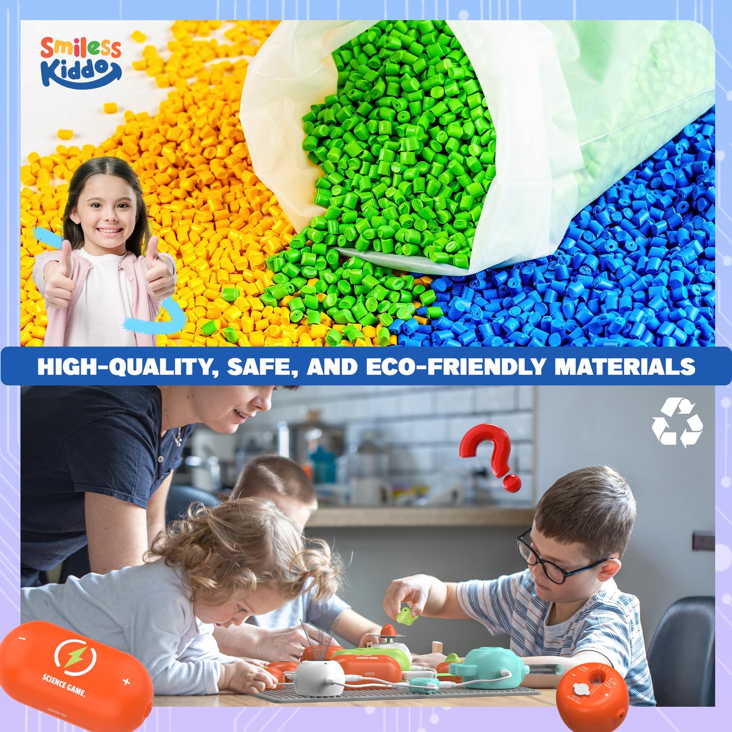 Kids Electronics Exploration STEM Science Kit
