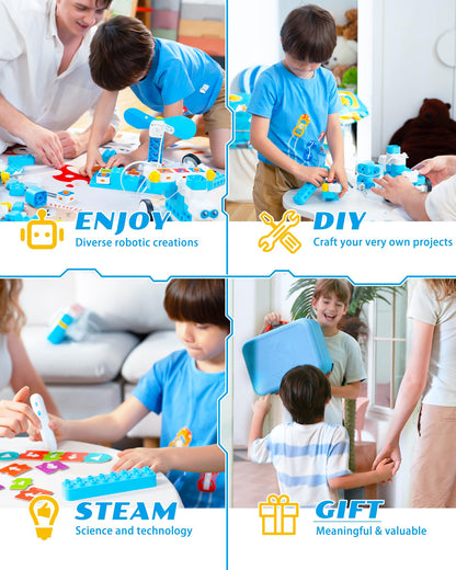 STEM Coding Robot Building Kit 24-in-1 Kids Toy Set