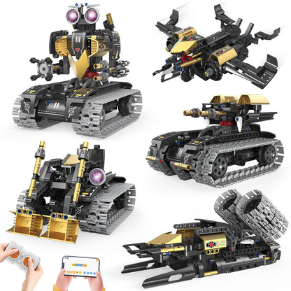 STEM Robot Building Kit App Remote Control Coding Toy