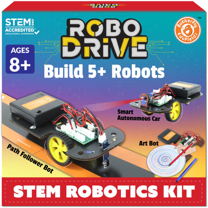 Kids STEM Electronic Robot Building Kit with Motors