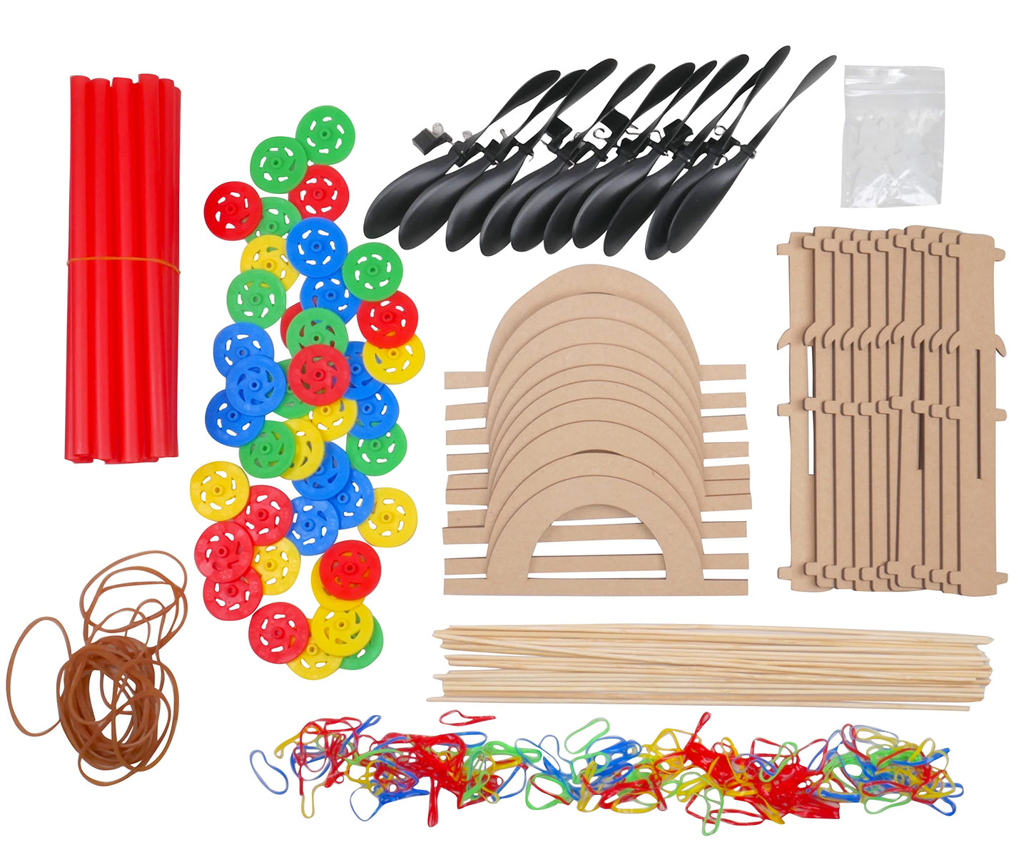 DIY Propeller Car STEM Science Kit for Kids
