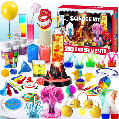 210 Experiments Kids Science Lab Kit STEM Set