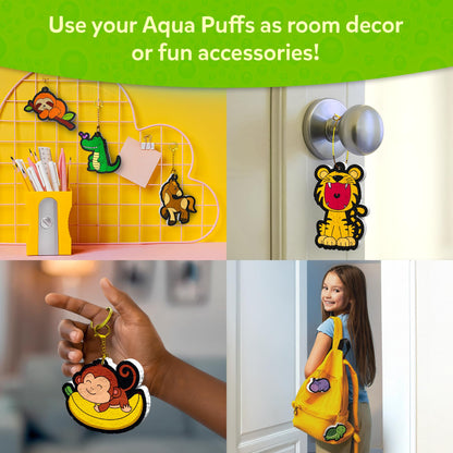 Kids 3D Aqua Puffs Mess-Free Craft Art Kit STEM Set