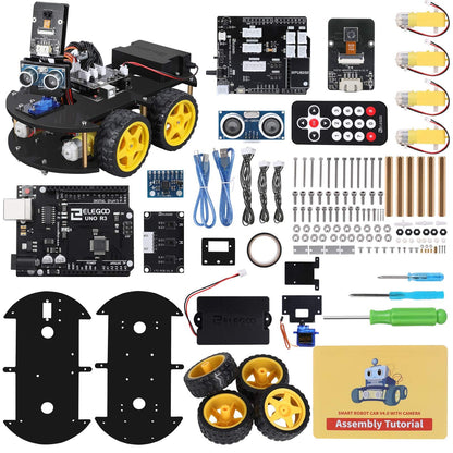 UNO R3 Smart Robot Car STEM Coding Kit for Kids