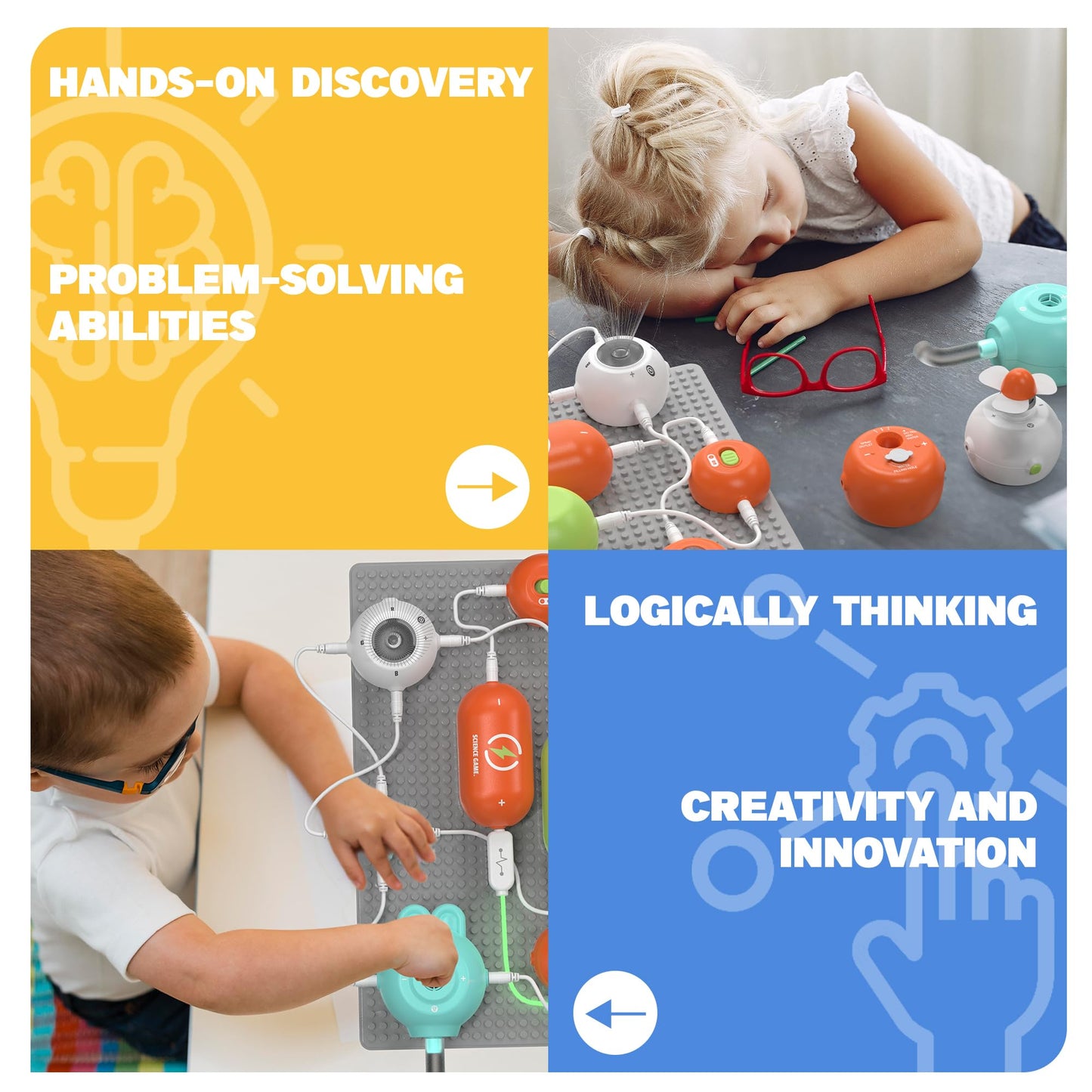 Kids Electronics Exploration STEM Science Kit