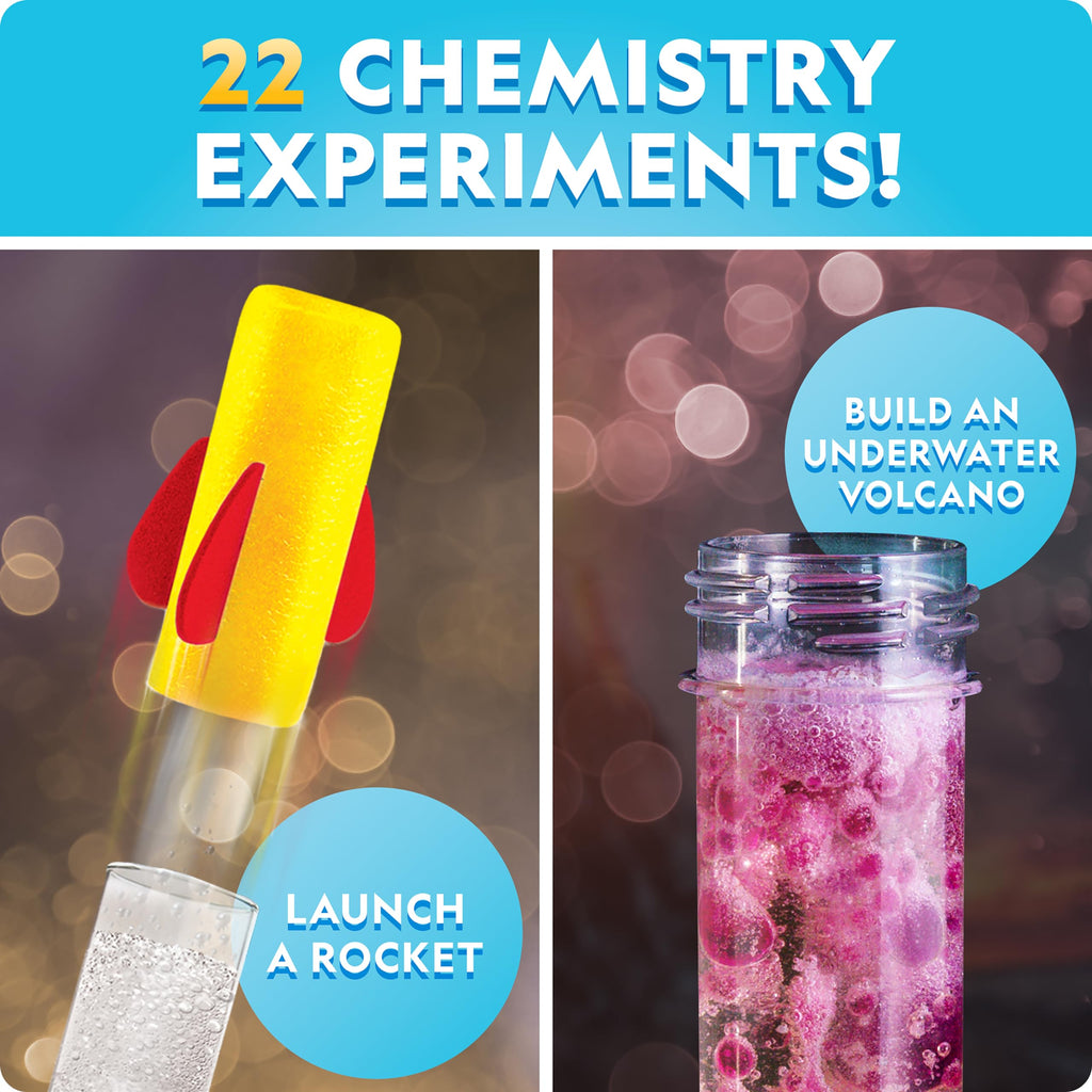National Geographic Mega Science Kits - Professional Lab Kits with 100+ Crystal Growing & Chemical Reactions