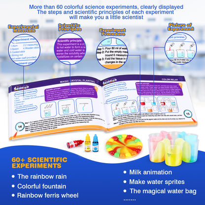 80 Experiments Kids STEM Science Lab Kit