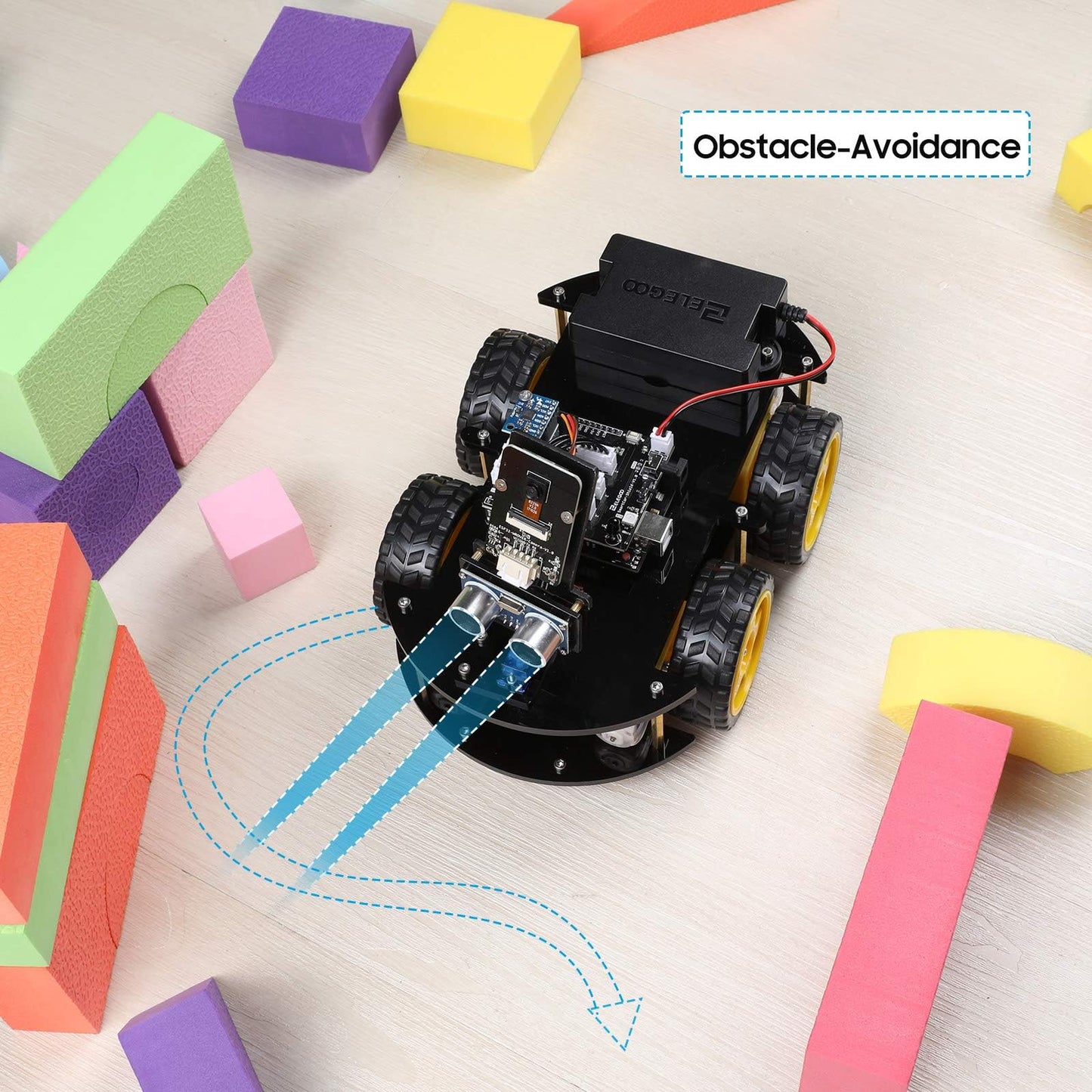 UNO R3 Smart Robot Car STEM Coding Kit for Kids
