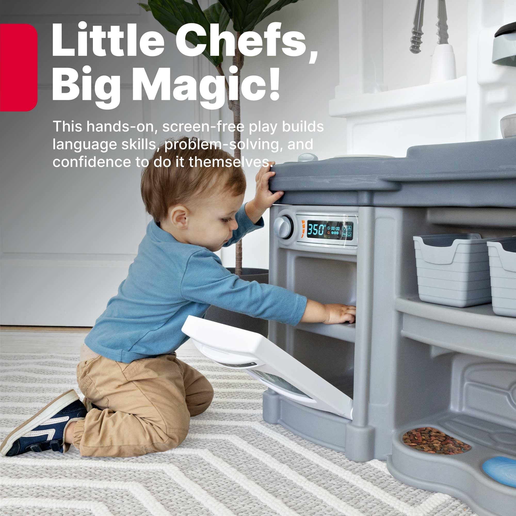 Step2 Fun with Friends Playset Plastic Toddlers Kitchen play workstation