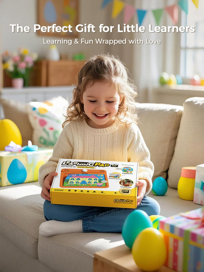 Screen Free Learning Pad Alphabet Numbers Kids Toy