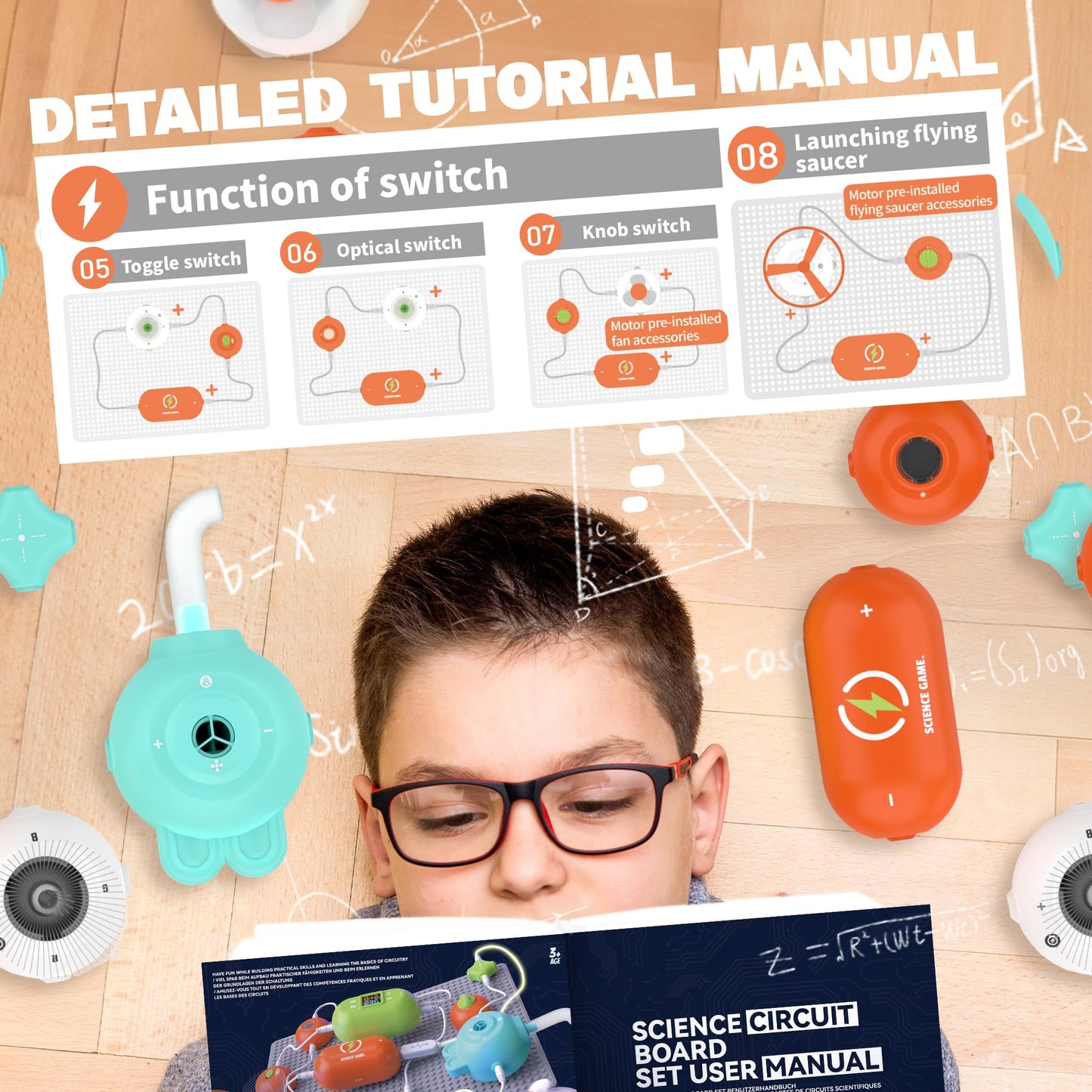 Kids Electronics Exploration STEM Science Kit