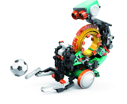 Mechanical Coding Robot Wheel Throw Kick Draw