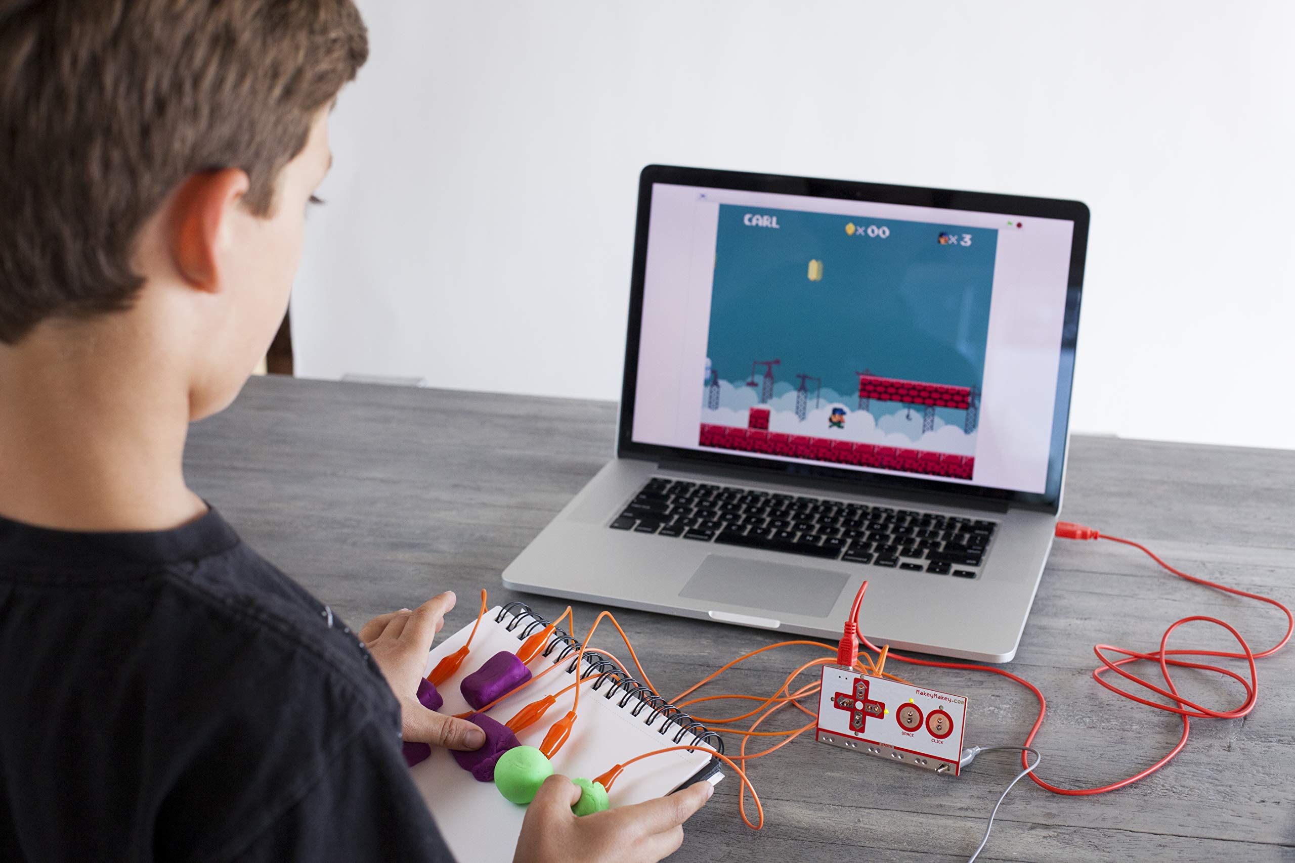 Makey Makey STEM Pack Classroom Invention Literacy Kit from JoyLabz - Hands-on Technology Learning Fun - Science Education - 1000s of Engineering and Computer Coding Activities - Ages 8 and Up