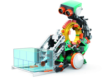 Mechanical Coding Robot Wheel Throw Kick Draw