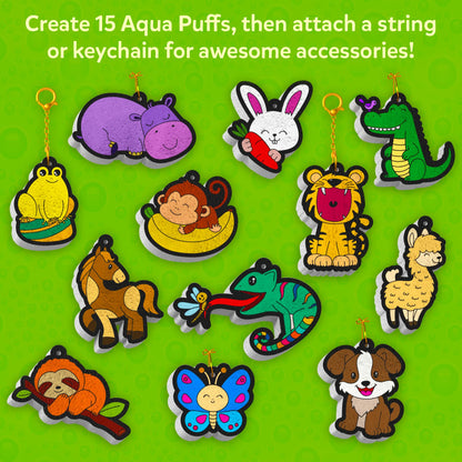 Kids 3D Aqua Puffs Mess-Free Craft Art Kit STEM Set