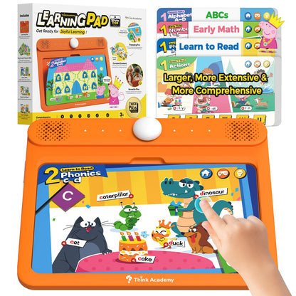 Screen Free Learning Pad Alphabet Numbers Kids Toy