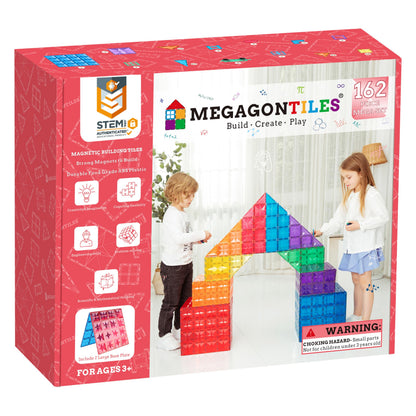 Premium Magnetic Tiles STEM Building Set for Kids