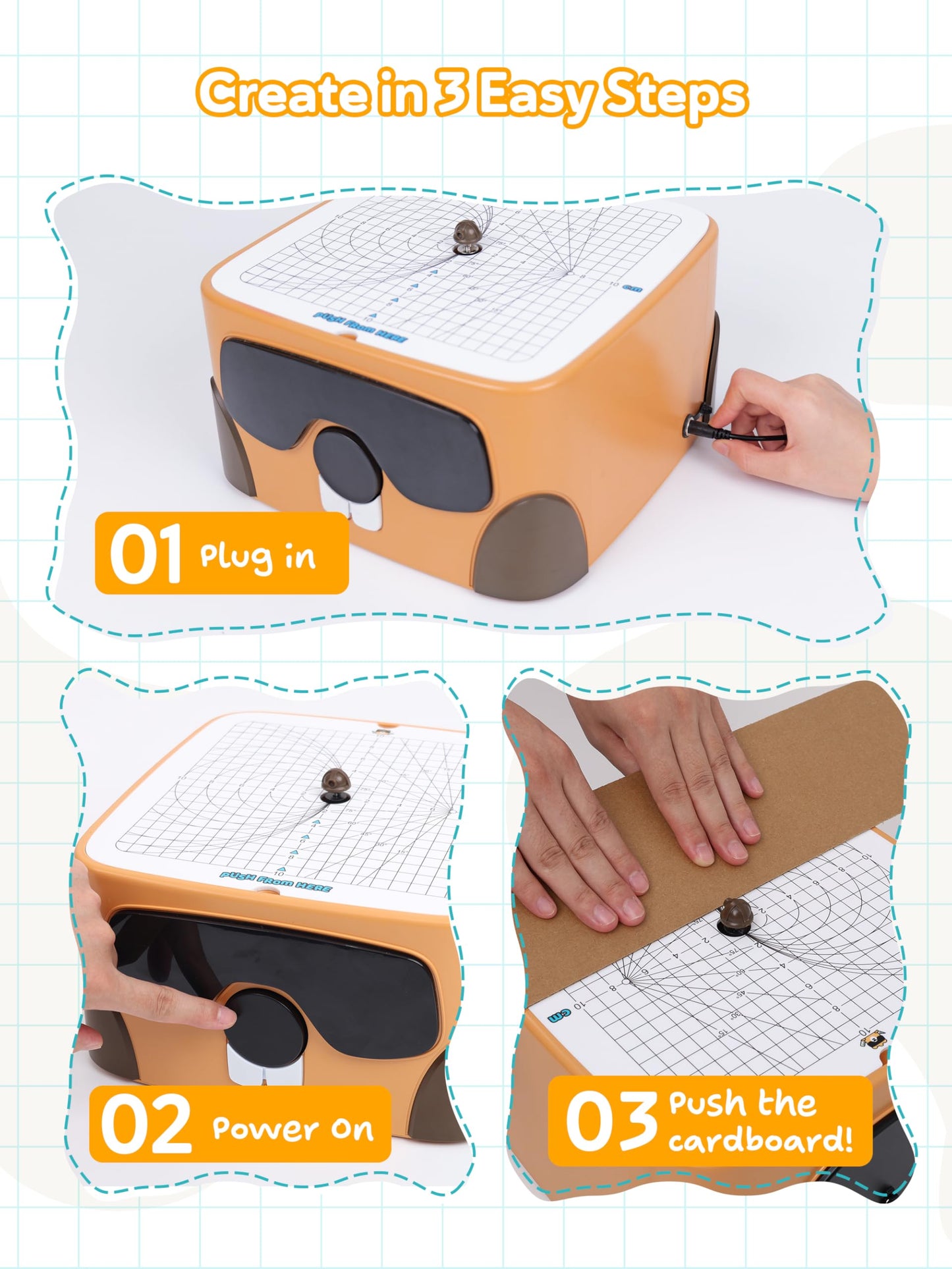 Kids Safe Cardboard Cutter DIY Craft Tool Kit