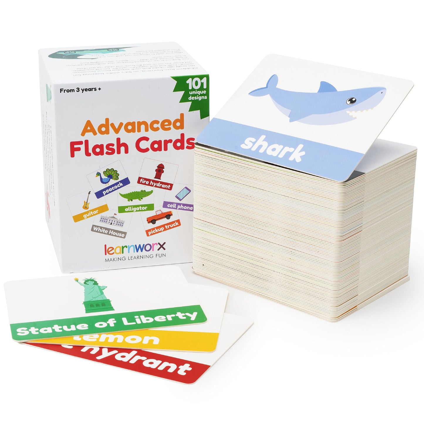 Toddler Flash Cards Objects Numbers Learning Set