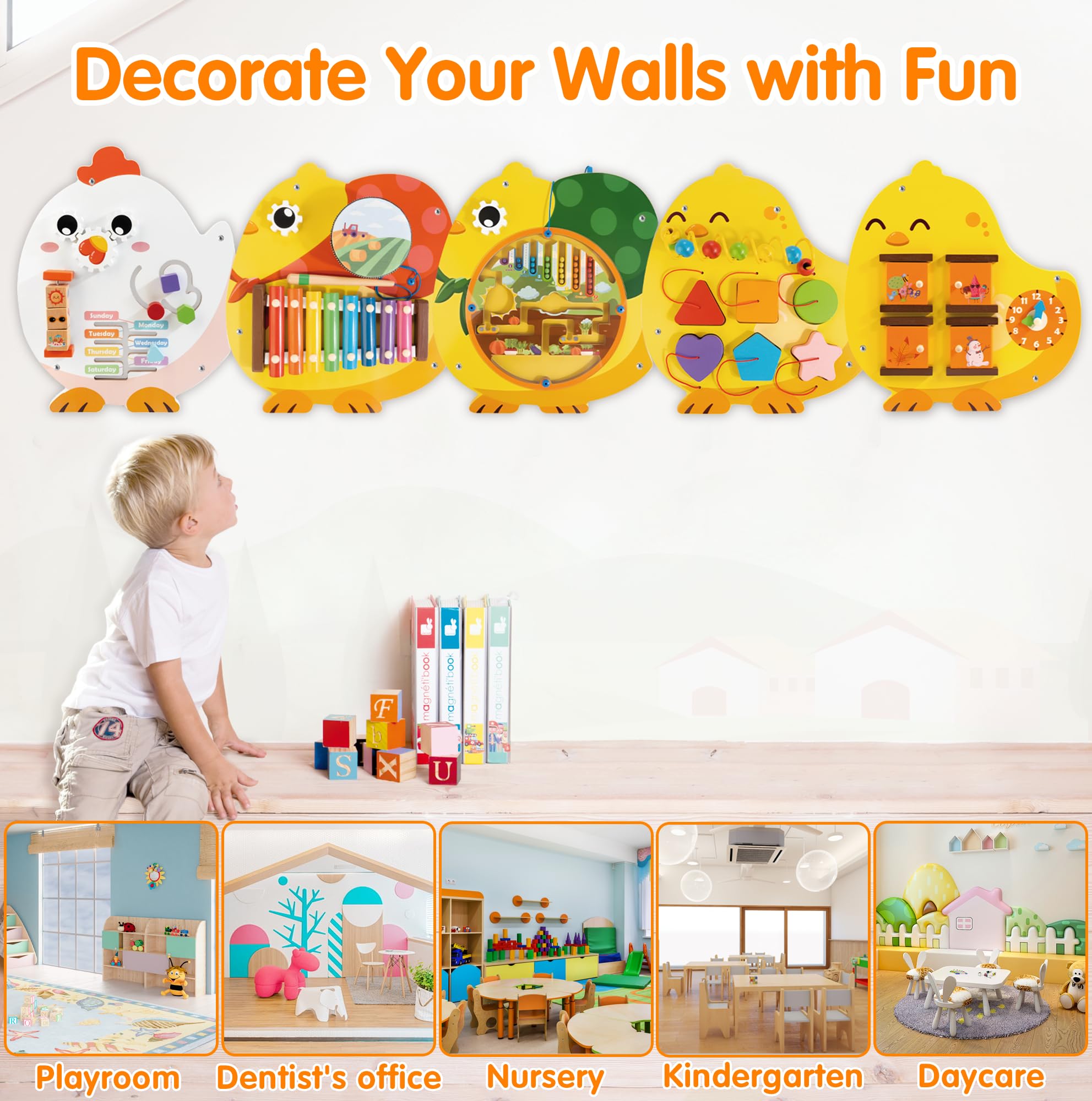 WOODMAM Wall Activity Panels