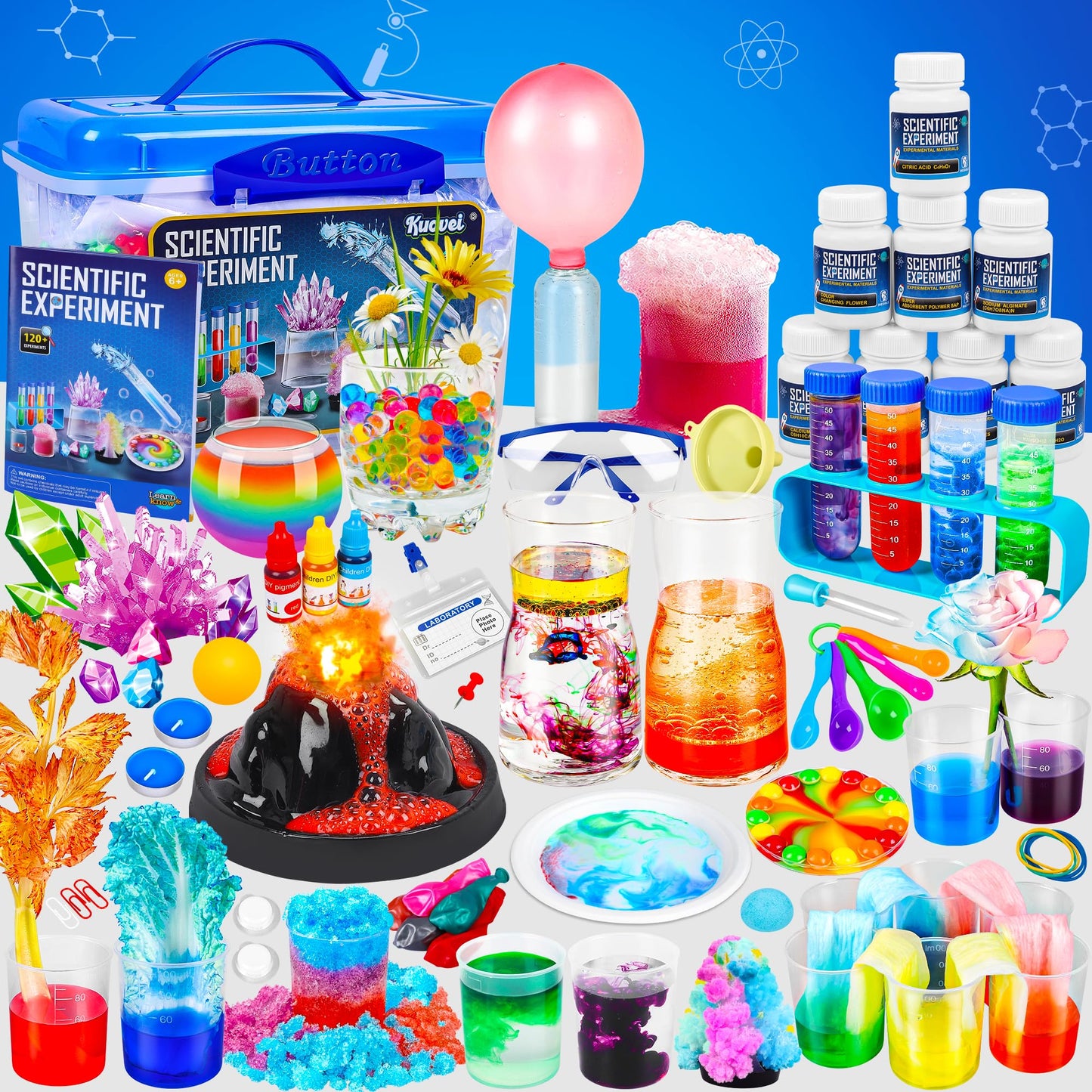 80 Experiments Kids STEM Science Lab Kit