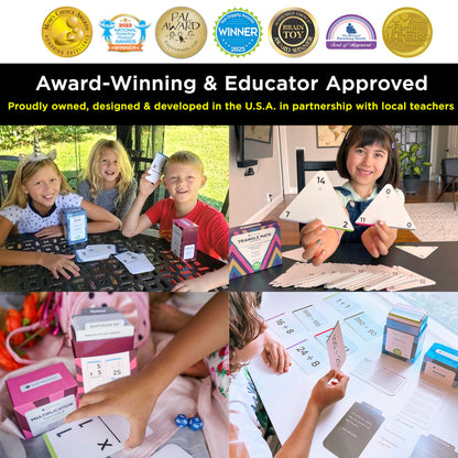 Multiplication Flash Cards 0-12 Jumbo Set 173 Cards