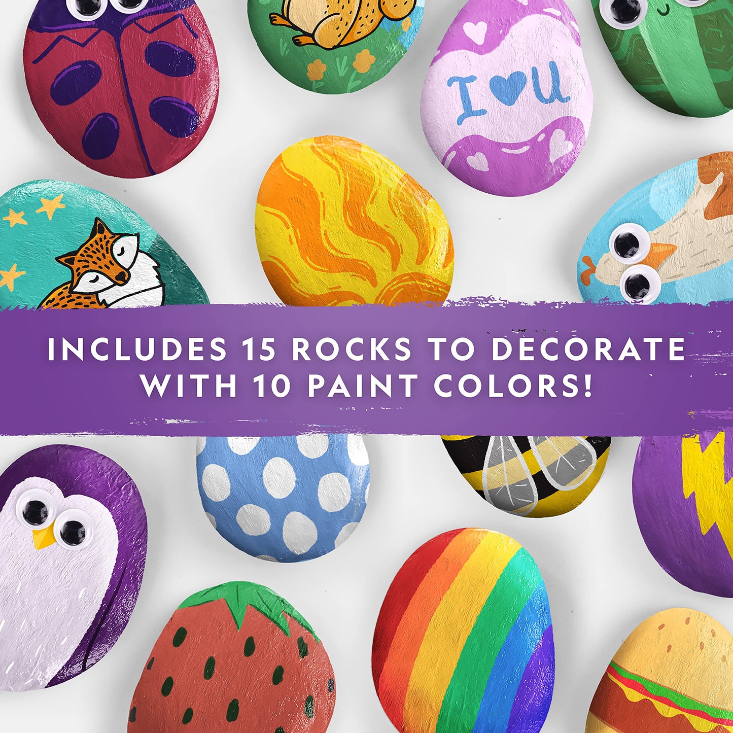 Rock Painting & Kids Arts Craft Kit STEM Set