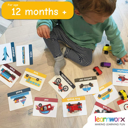 Toddler Flash Cards Objects Numbers Learning Set