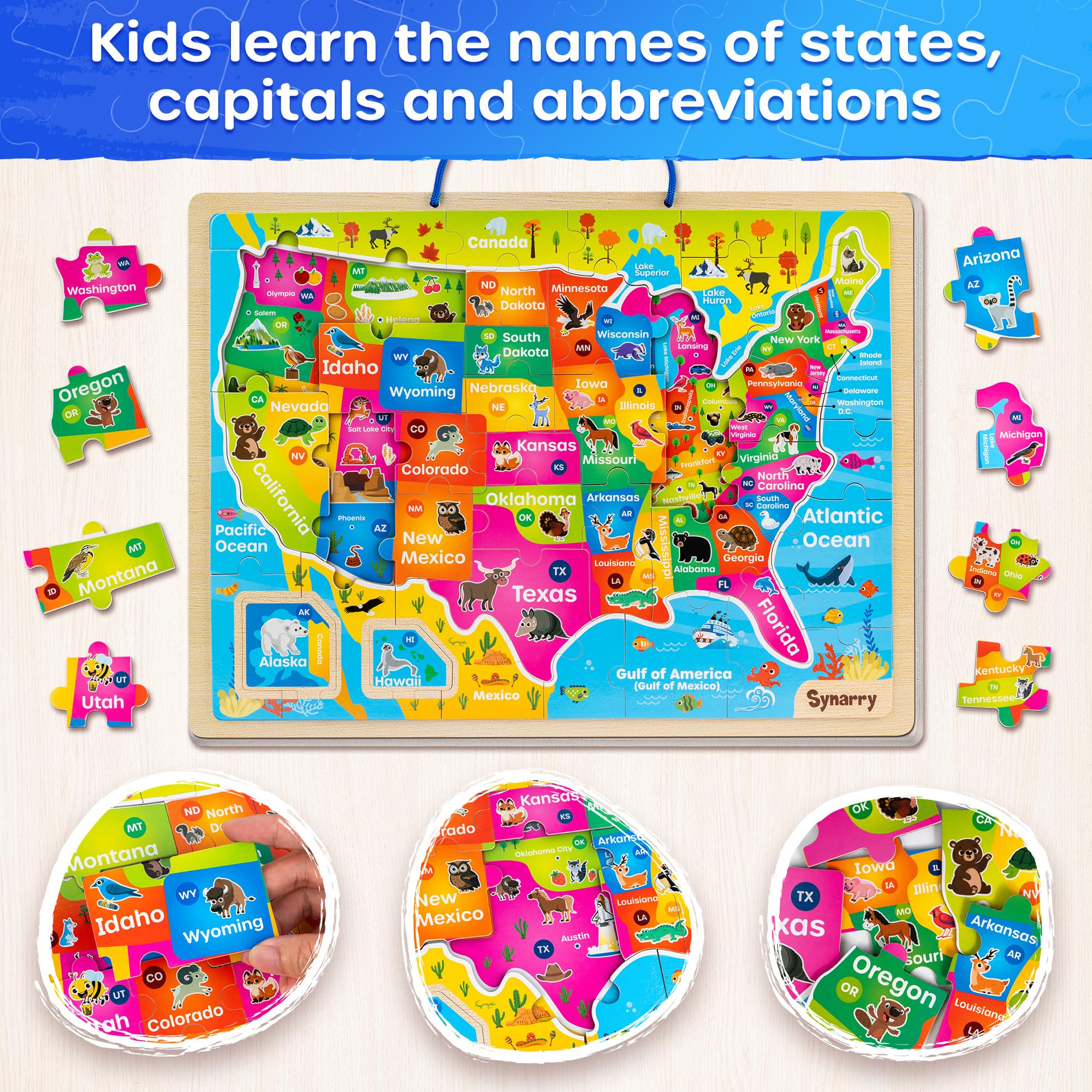 SYNARRY Educatinal Puzzles